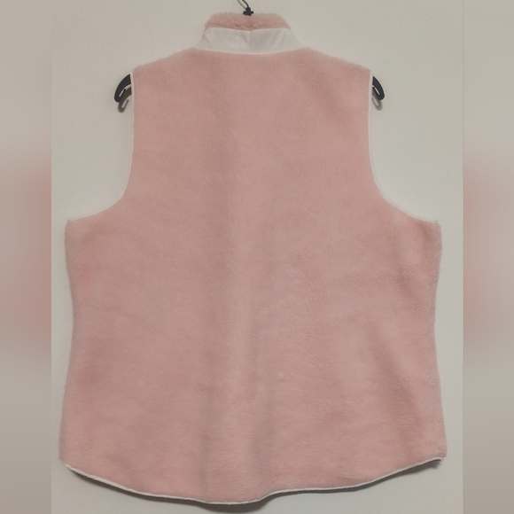 Light Pink Faux Fur Vest / Size 2X / EUC - Picture 3 of 7
